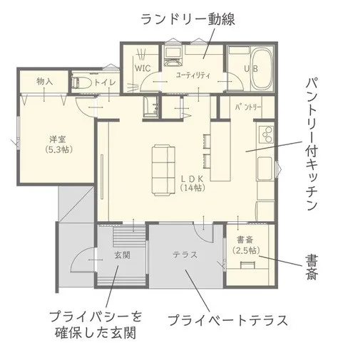 17坪間取り図