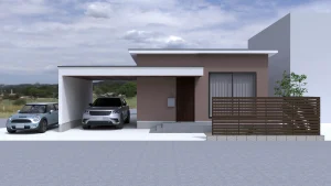 23坪プラン外観イメージ