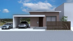 23坪プラン外観